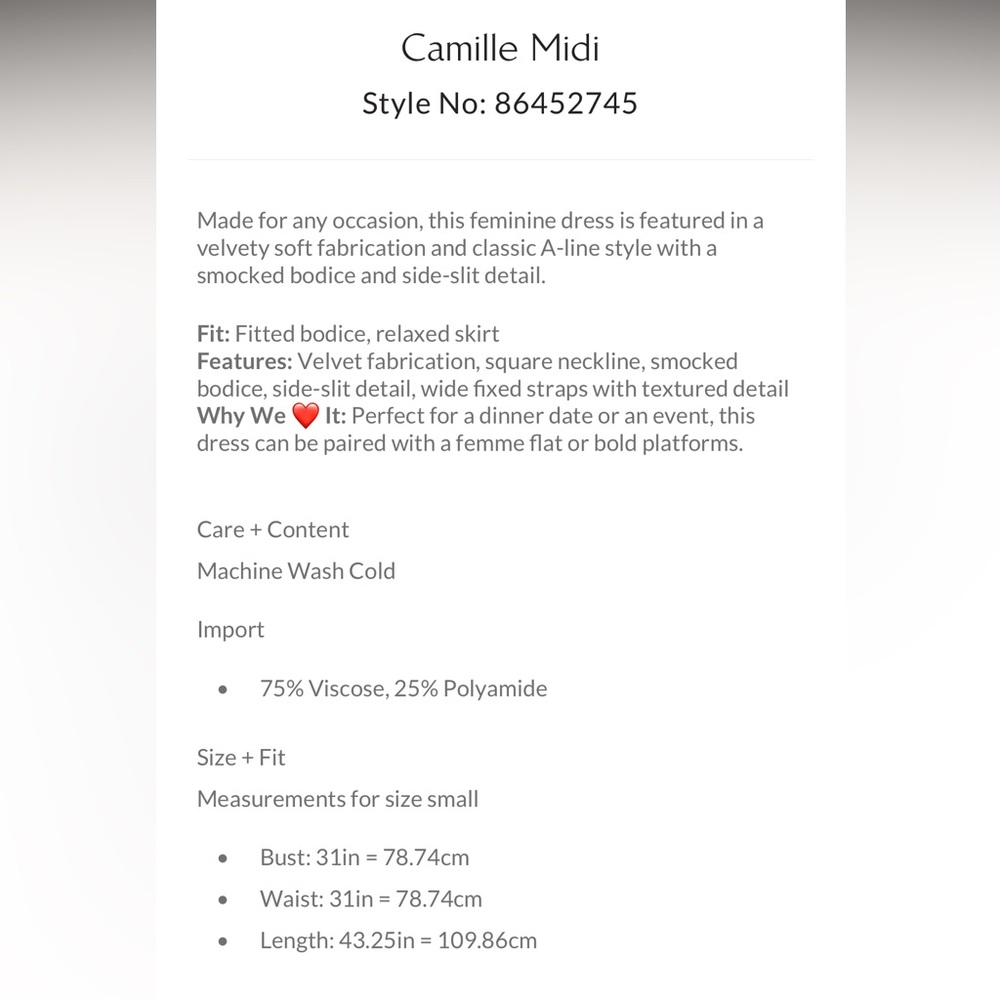 Free people Camille Midi dress - Picture 4 of 4